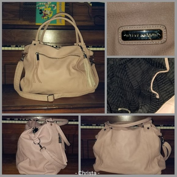 Steve Madden Large Hobo Bag in Dusty Pink - Picture 1 of 14